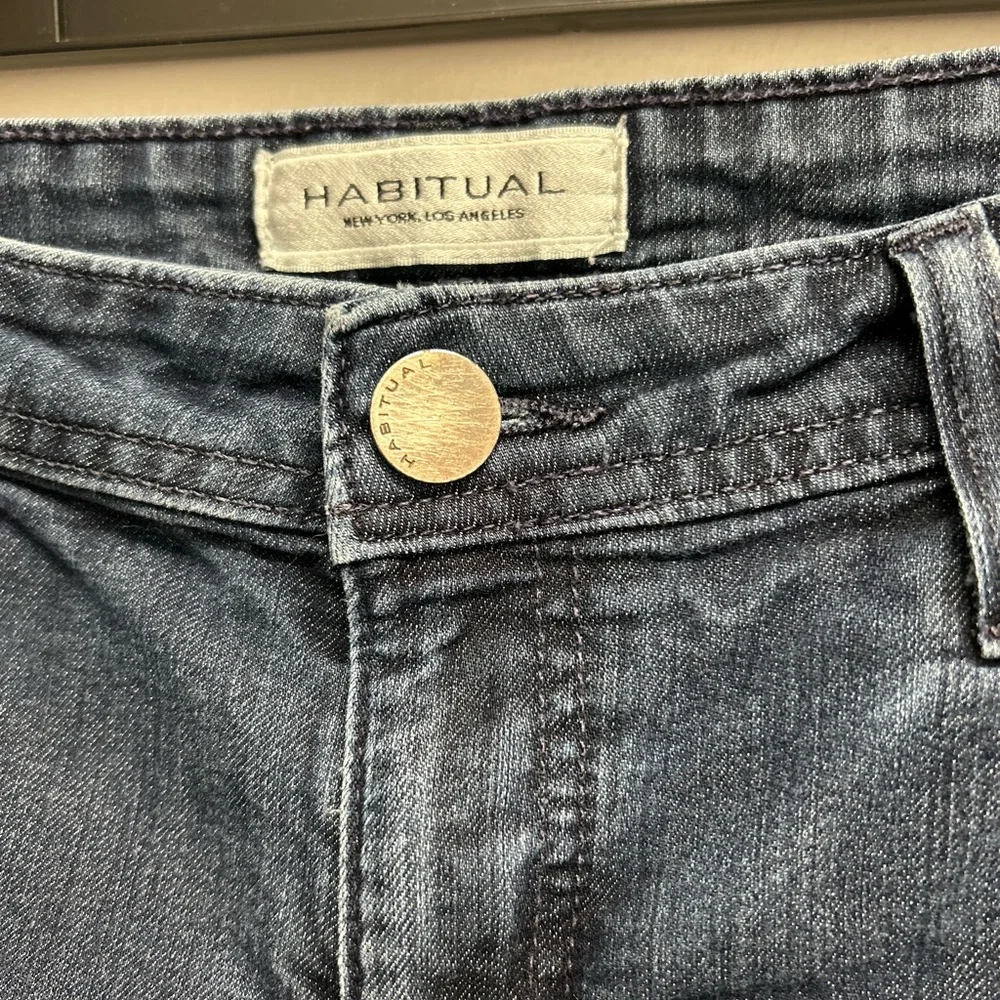 Habitual Dark Blue Straight Leg Eventide Jeans size 31x33 - Picture 2 of 10